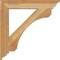 Ekena Millwork Legacy Traditional Rough Sawn Bracket, Western Red Cedar, 4"W x 28"D x 28"H BKT04X28X28LEC01RWR - alternate 4